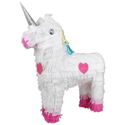 [PIN-11] PIN-11 Befüllbare Pinata Einhorn weiß