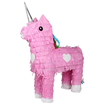 [PIN-12] PIN-12 Befüllbare Pinata Einhorn rosa