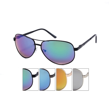 [V-1508] V-1508 VIPER Sonnenbrille Pilotenbrille Fliegerbrille Federbügel sortiert