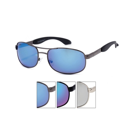 [V-1512] V-1512 VIPER Sonnenbrille Designbrille rund Federbügel sortiert