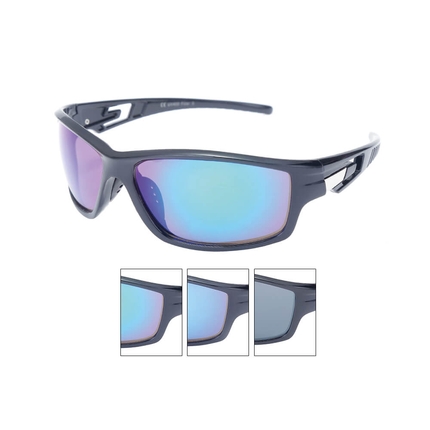 [V-1528] V-1528 Sportbrille Sonnenbrille Sport Modern schwarz