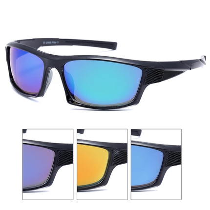 [VS-325B] VS-325B VIPER Sonnenbrille Design Sportbrille schwarz