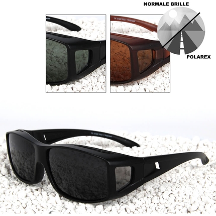 [POG-002] POG-002 polarisierte Overglasses Fit Over Sonnenbrille Überziehbrille sortiert