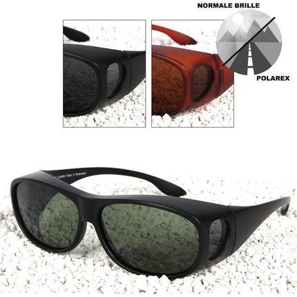 [POG-003] POG-003 polarisierte Overglasses Fit Over Sonnenbrille Überziehbrille sortiert