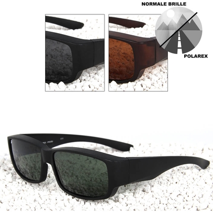 POG-005 polarisierte Overglasses Fit Over Sonnenbrille Überziehbrille sortiert
