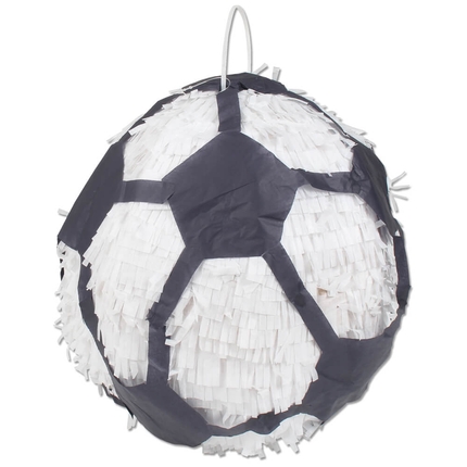 [PIN-26] PIN-26 Befüllbare Pinata Fussball schwarz weiss