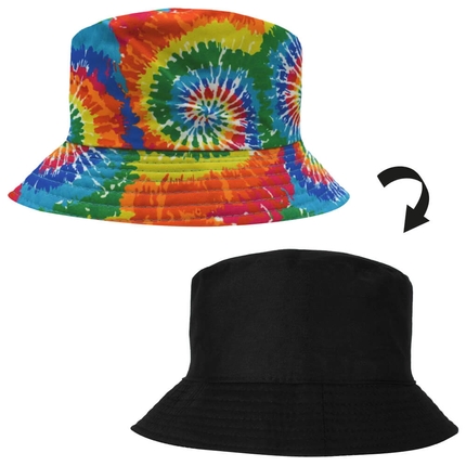 [SOH-012] SOH-012 Bucket Hat Wendehut Fischerhut Anglerhut Motiv: Rainbow