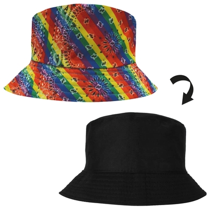 [SOH-013] SOH-013 Bucket Hat Wendehut Fischerhut Anglerhut Motiv: Paisley