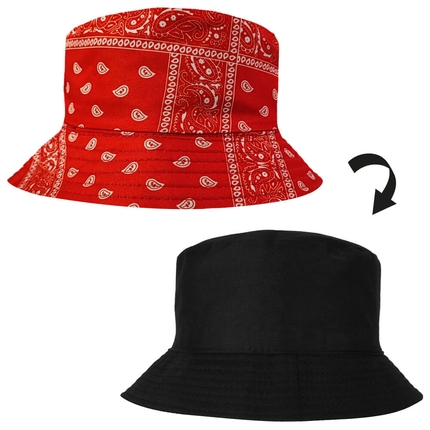 [SOH-024] SOH-024 Fischerhut Anglerhut Bucket Hat Wendehut Motiv: Paisley