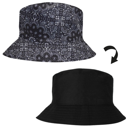 [SOH-002] SOH-002 Bucket Hat Wendehut Fischerhut Anglerhut Motiv: Paisley