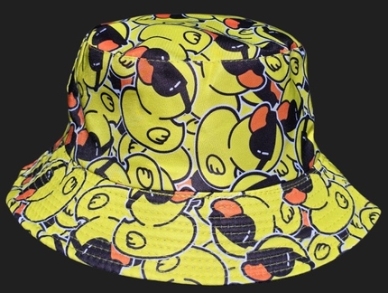 [SOH-071] SOH-071 Bucket Hat Wendehut Fischerhut Anglerhut Motiv: Ente cool