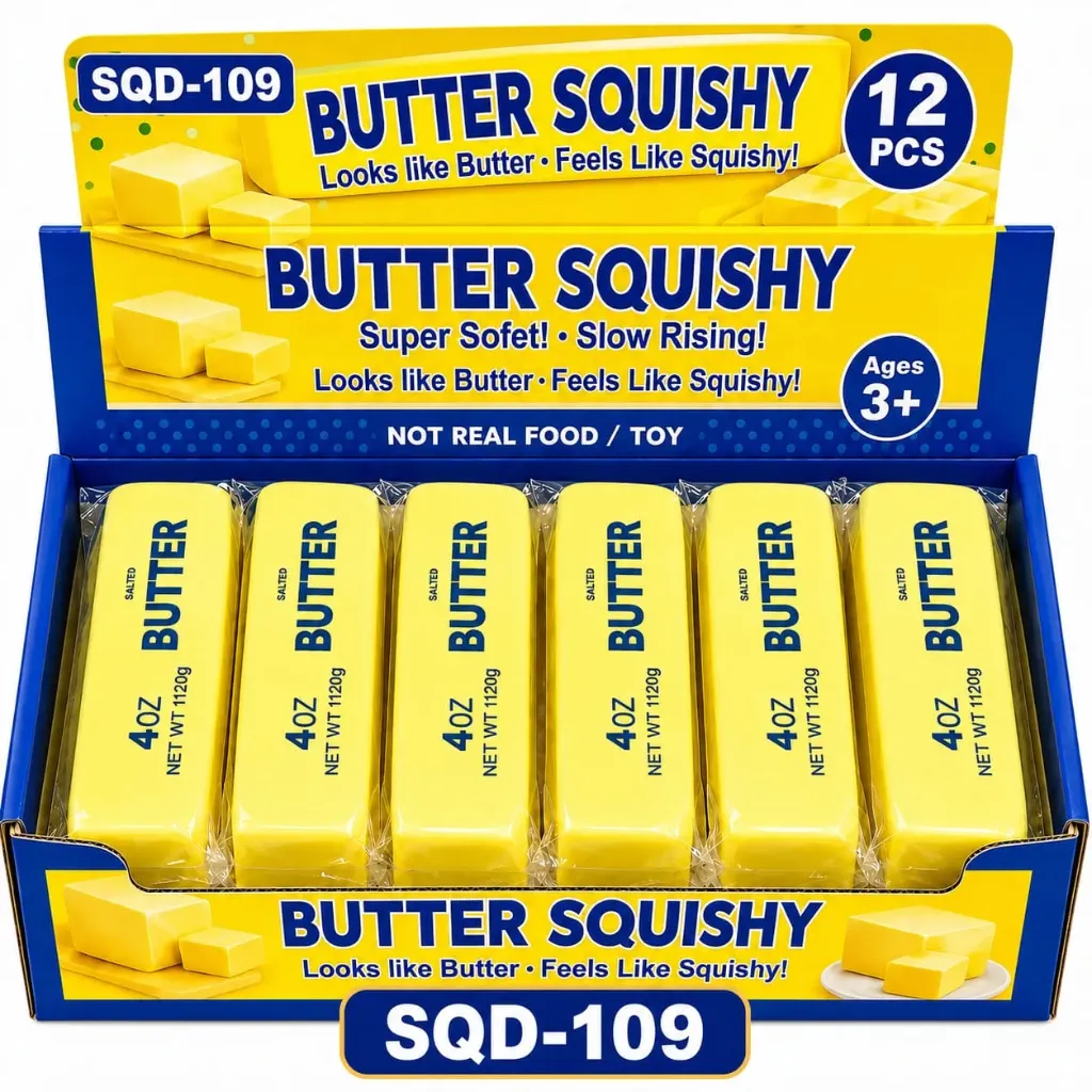 [SQD-109 SQD-174] SQD-109 Squishy Butter gelb