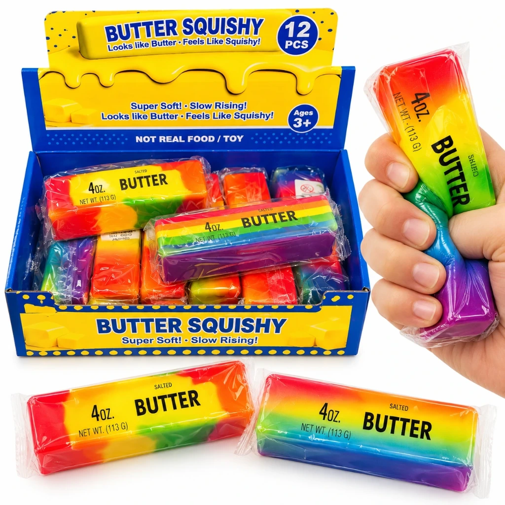[SQD-126] Squishy Pizza slice Stücke sortiert