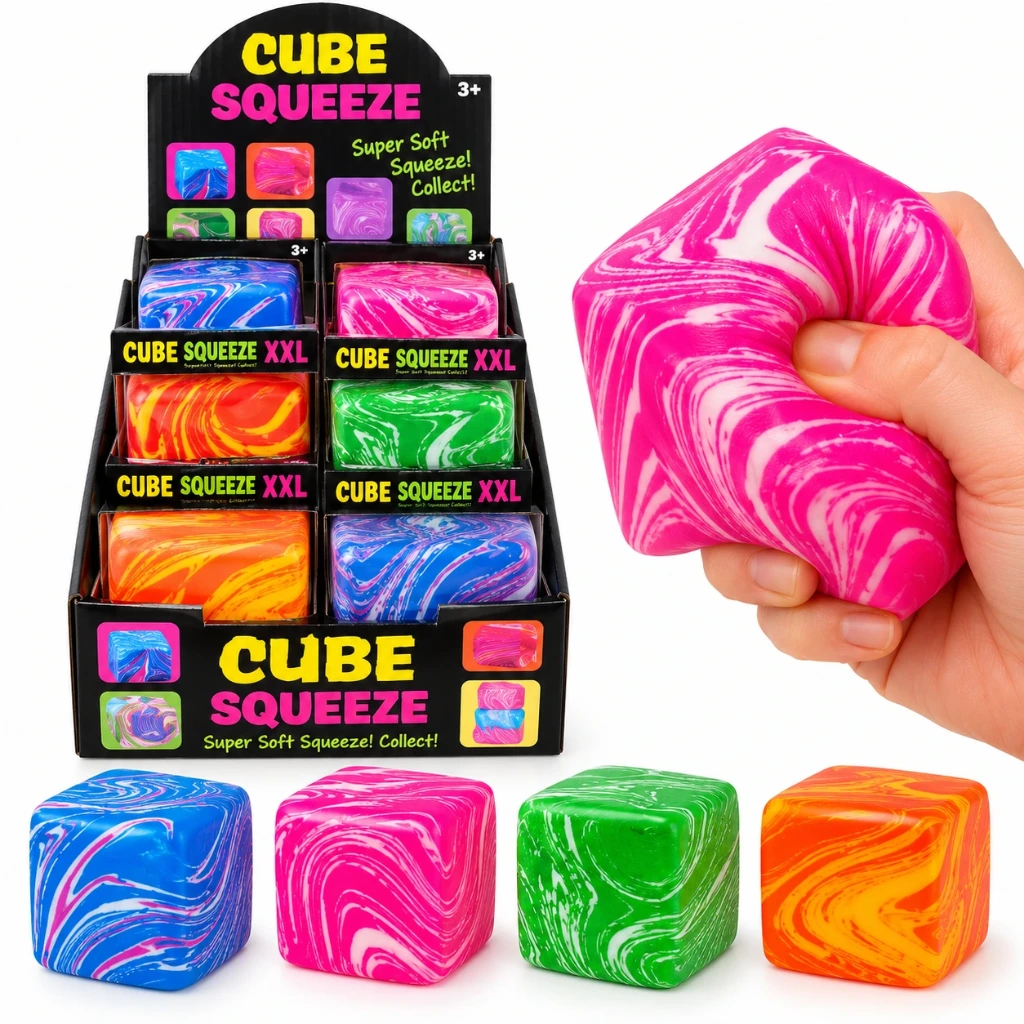 [SQD-115] Squishy Würfel bunt
