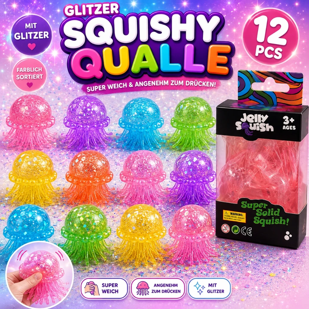[SQD-130] SQD-130 Squishy Qualle farblich sortiert