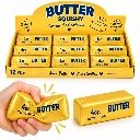 SQD-145 Goldener Butter-Squishy mit Memory-Schaum – 12 Stück im Display