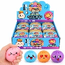 SQD-148A Mini-Dumpling-Squishys mit Memory-Schaum – 3 Stück im Dampftopf – 12er Display