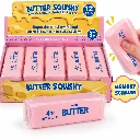 SQD-156 Butter Squishy – Rosa Memory-Schaum, 12 Stück