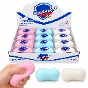 SQD-154 Squishy Seife – Crunchy Squeeze Toy mit Sound – 12er Display, farblich sortiert