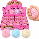 Squishy Cream Roll 12er-Set – Softer Quetschspaß in Pastellfarben