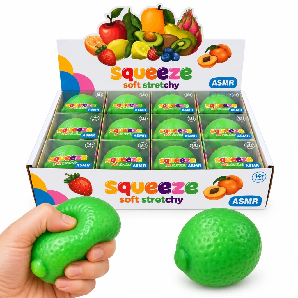[SQD-180] Squishy Limette – Crispy innen – 12 Stück