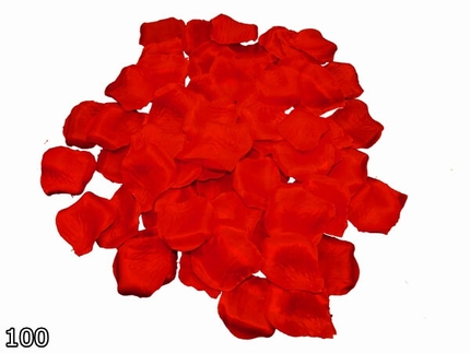 [RB-14] RB-14 Rosenblätter Blütenblätter rot 100 Blütenblätter pro Packung