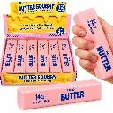 SQD-160 Squishy Butter XXL Pink mit Memory-Schaum – 12 Stück im Display