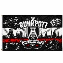 FL-006 Flagge RUHRPOTT – 150 × 90 cm – mit 2 Ösen – zum Aufhängen – für Innen & Außen