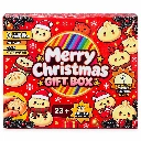SQD-219 Squishy Adventskalender – 24 Türchen mit Mini Squishys – Weihnachtskalender – 60 Stück im Umkarton