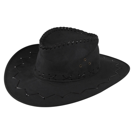 [CW-06] CW-06 Cowboyhut Design: Zick Zack Muster Farbe: schwarz