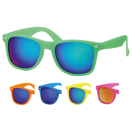 [V-1075] V-1075 VIPER Damen und Herren Sonnenbrille Vintage Retro Farbe sortiert neon