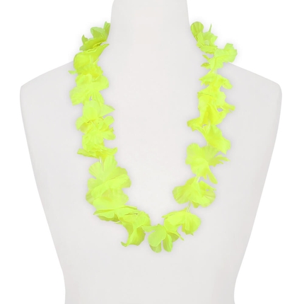 [HK-07] HK-07 Hawaii Blumenkette classic gelb Länge: ca. 100 cm