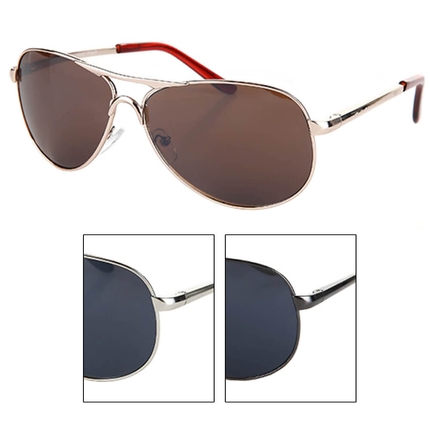 V-1275 VIPER Sonnenbrille Pilotenbrille Fliegerbrille Pornobrille silber rose gold gunmetal sortiert