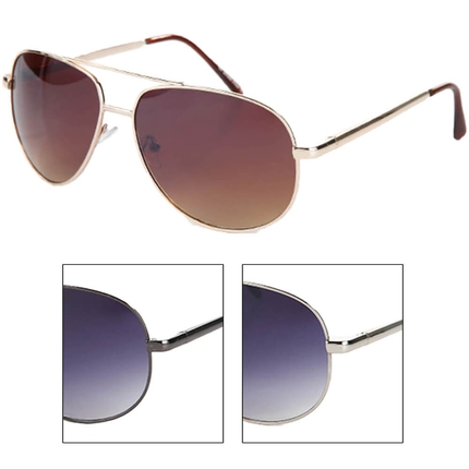 [V-1272] V-1272 VIPER Sonnenbrille Pilotenbrille Fliegerbrille Pornobrille silber rose gold gunmetal sortiert